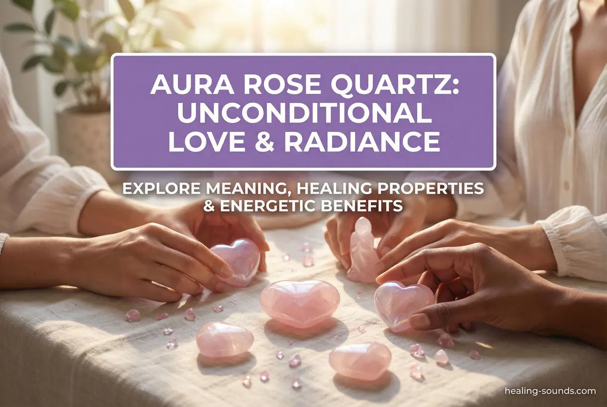 Aura Rose Quartz Meaning, Benefits & Healing Properties Guide