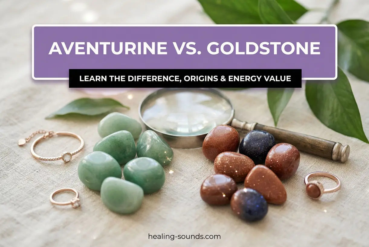 aventurine-goldstone-difference