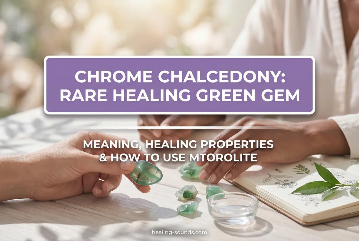 Chrome Chalcedony Healing: Meaning, Uses & Benefits Guide