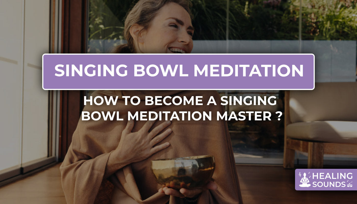 Use singing bowls for meditation