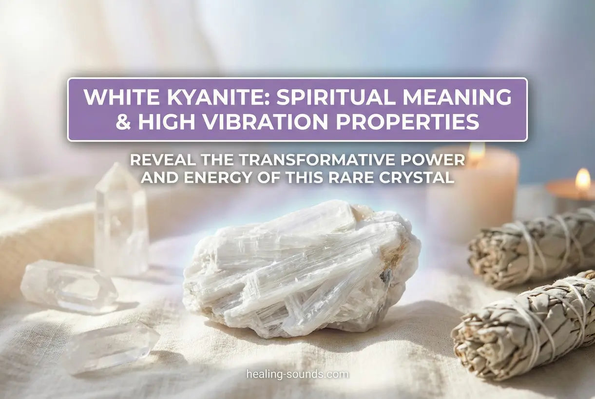 White Kyanite: Meaning, High Vibration & Healing Properties White Kyanite: Meaning, High Vibration & Healing Properties