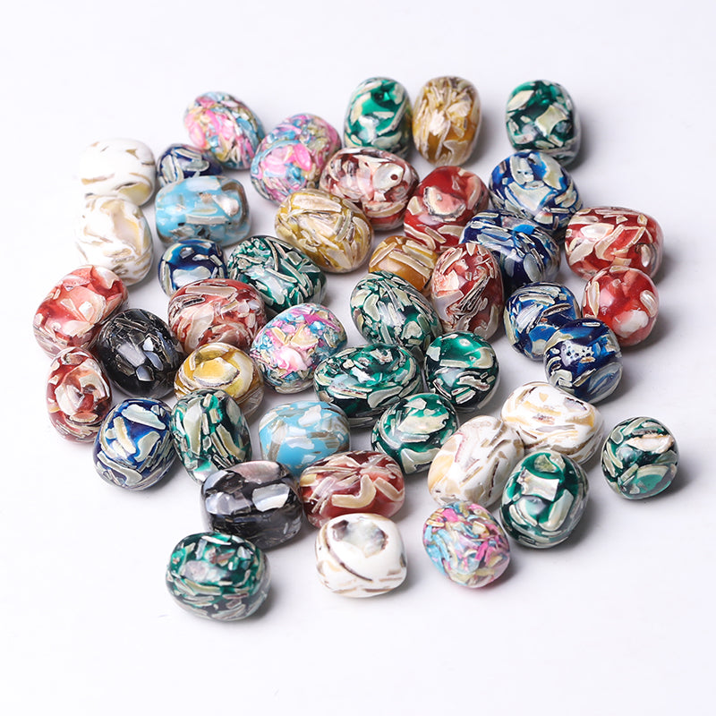 0.5kg Mixed Colorful Crystal Tumbled Stones for Healing & Chakra