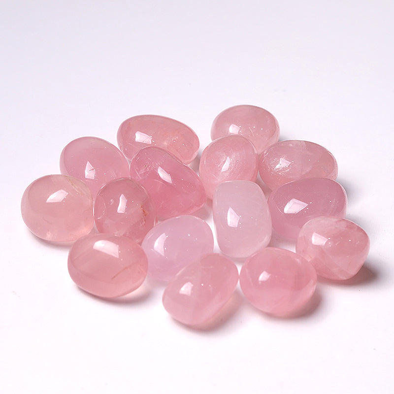 0.5kg Rose Quartz Tumbled Stones 2.5-3.5cm Healing Crystals