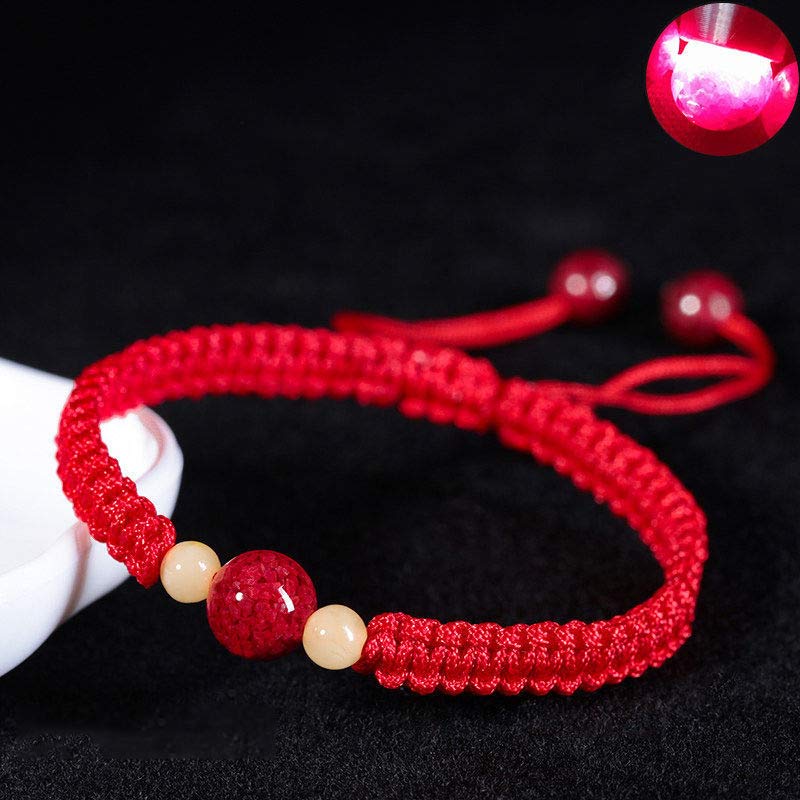 Bracelet en cinabre pour enfants | Bijoux de bénédiction en fil rouge