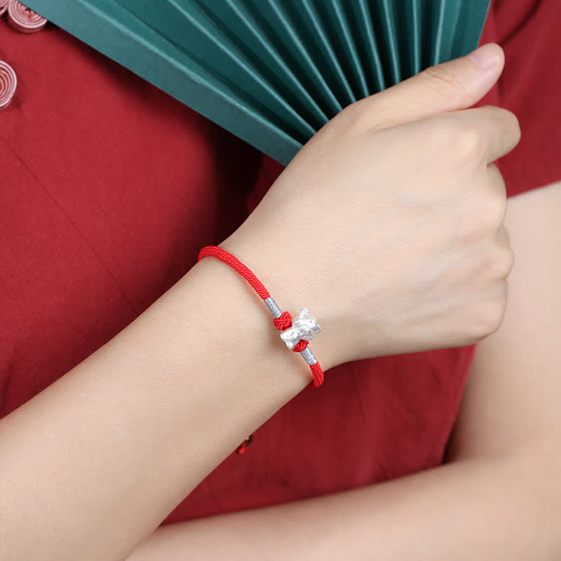 Sterling Silver Chinese Zodiac Luck & Strength Bracelet