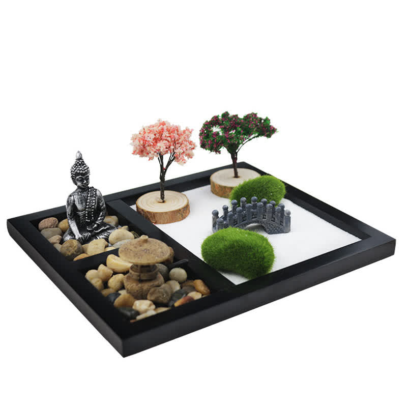 Buddha Symbol Zen Garden Spiritual Home Accent Decoration