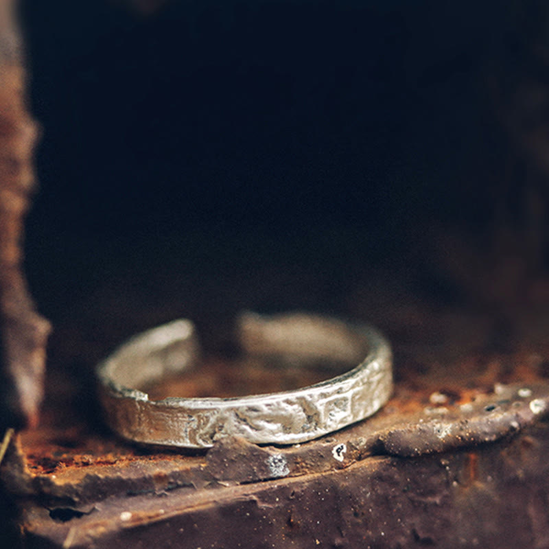 Bague de couple en argent sterling 925 | Protection spirituelle