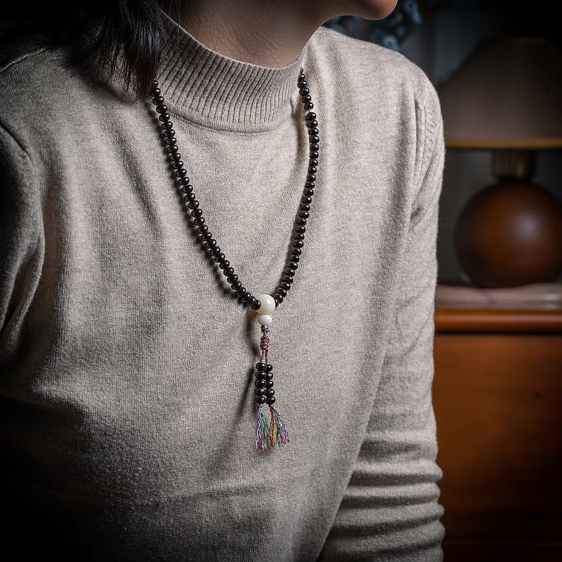 Bracelet Mala Bodhi Seed Mala à 108 perles pour la paix et la croissance spirituelles