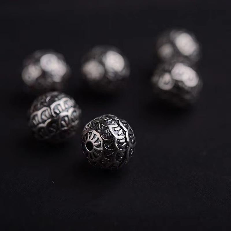 Bracelet de guérison spirituelle en pierre de lave de 10 mm pour l'ancrage