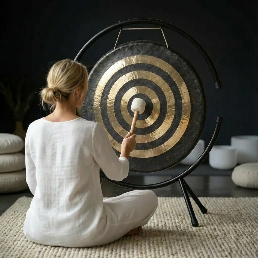 Gong chinois de 14 à 52 pouces, instrument de percussion