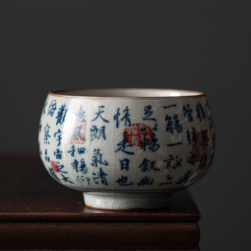 Tasse à thé en céramique Lotus 150 ml pour les rituels traditionnels du thé