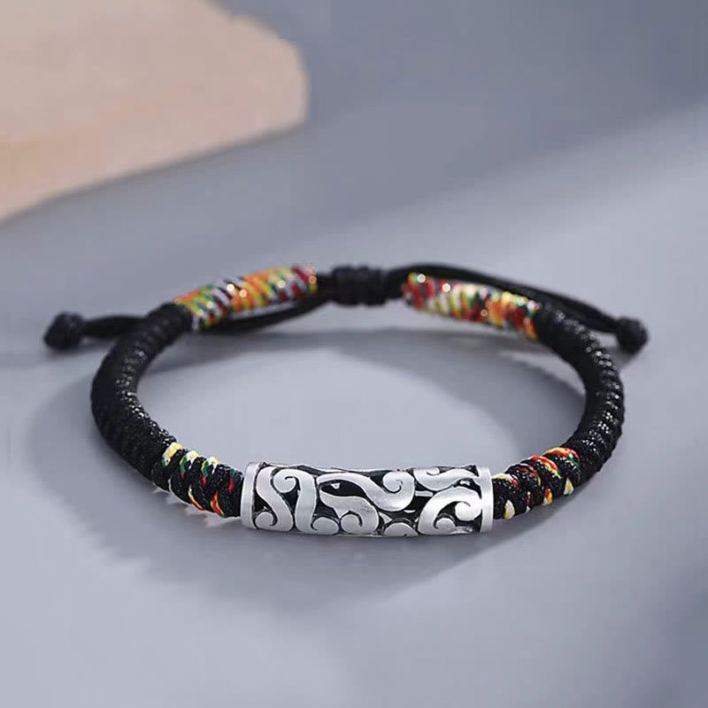 Bracelet porte-bonheur en cuivre avec nuages de bon augure