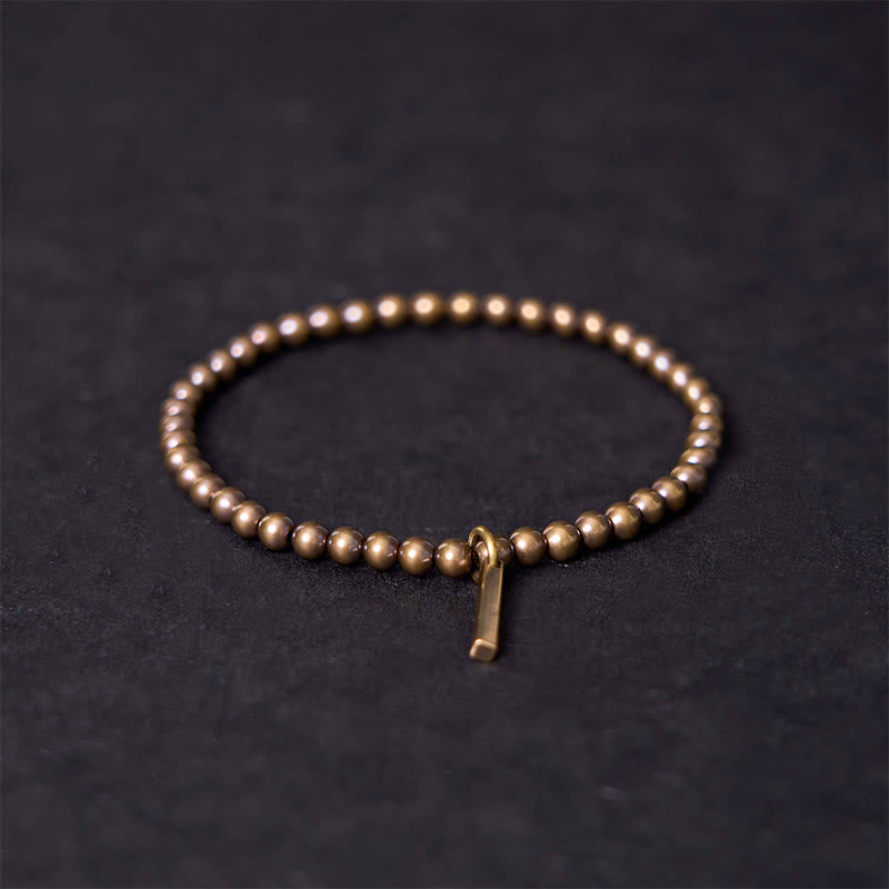 Copper Brass Beads Self-Care Spiritual Bracelet Unisex