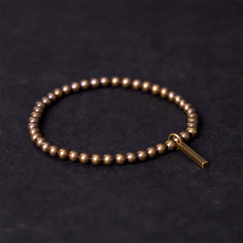 Copper Brass Beads Self-Care Spiritual Bracelet Unisex