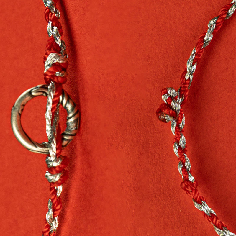 Bracelet de protection spirituelle en argent sterling et tourmaline