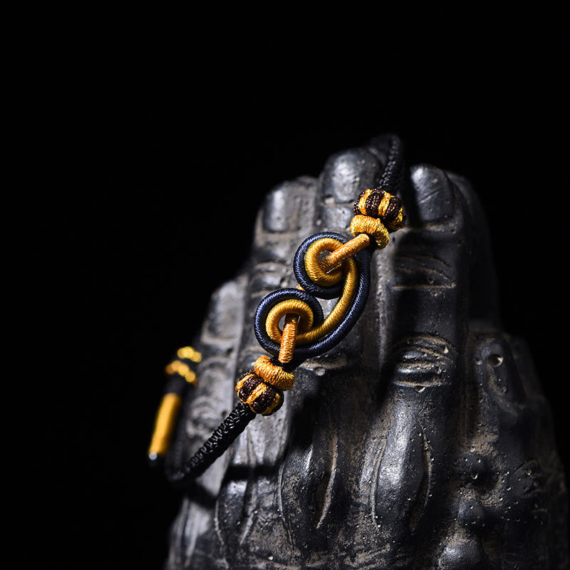 Bracelet tressé Wukong Knot pour la protection et la force spirituelle