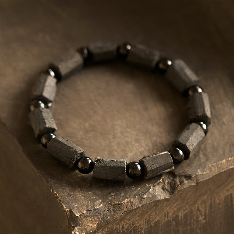 Black Tourmaline Spiritual Wisdom Bracelet for Protection