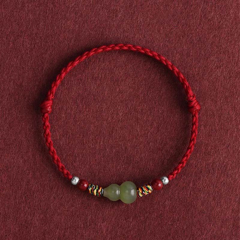 Bracelet de protection en gourde de jade Hetian pour adultes