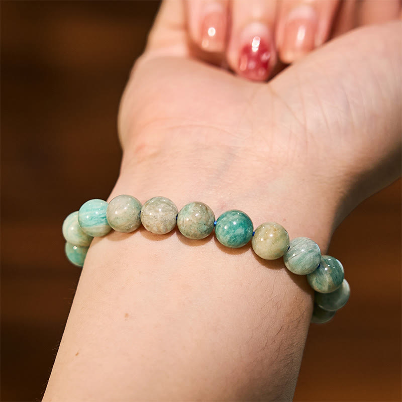 Bracelet d'équilibre spirituel en amazonite