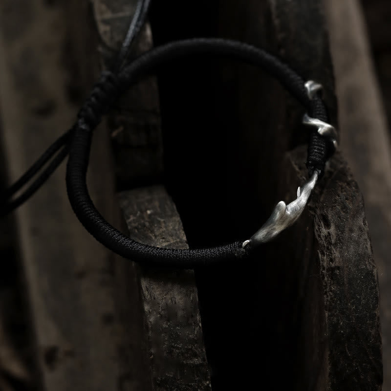 Bracelet de protection en argent sterling pour homme