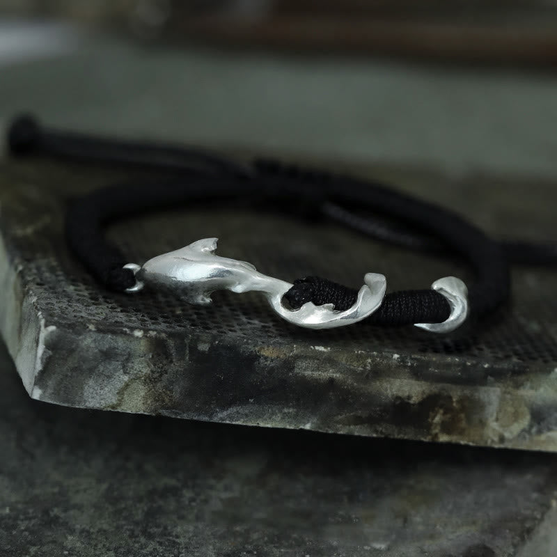 Bracelet de protection en argent sterling pour homme