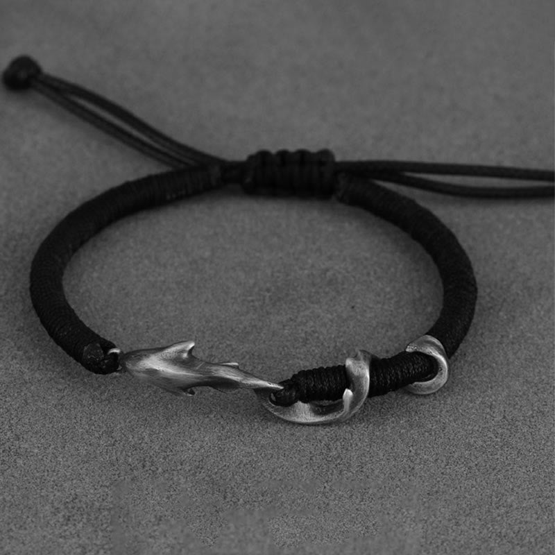Bracelet de protection en argent sterling pour homme