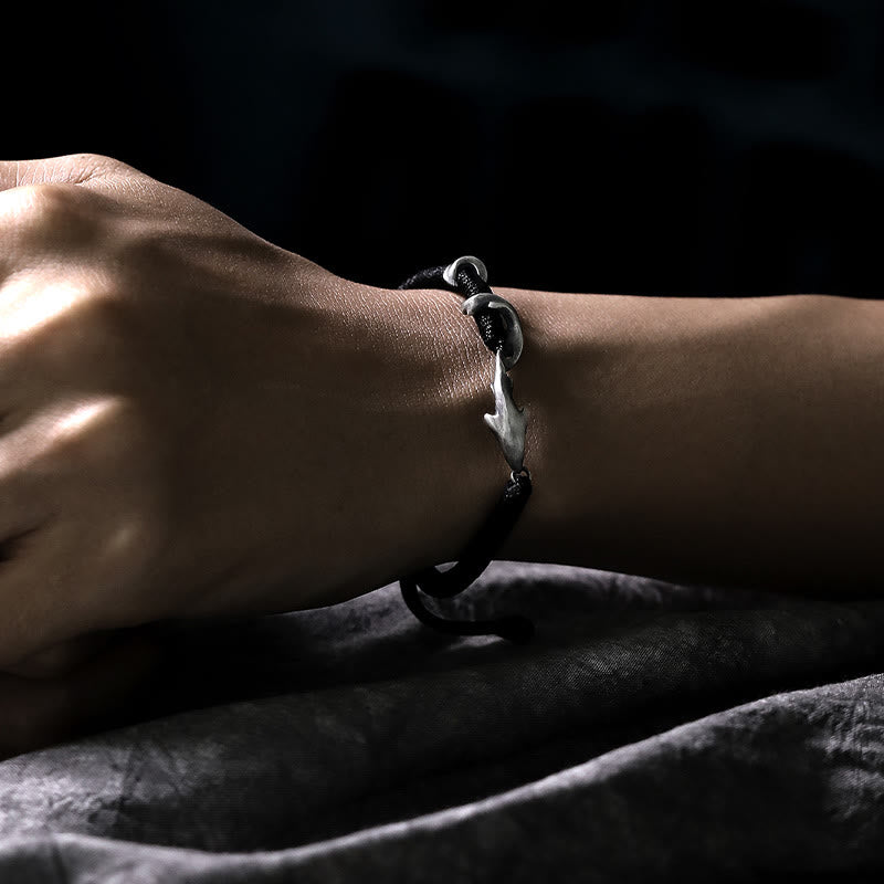 Bracelet de protection en argent sterling pour homme