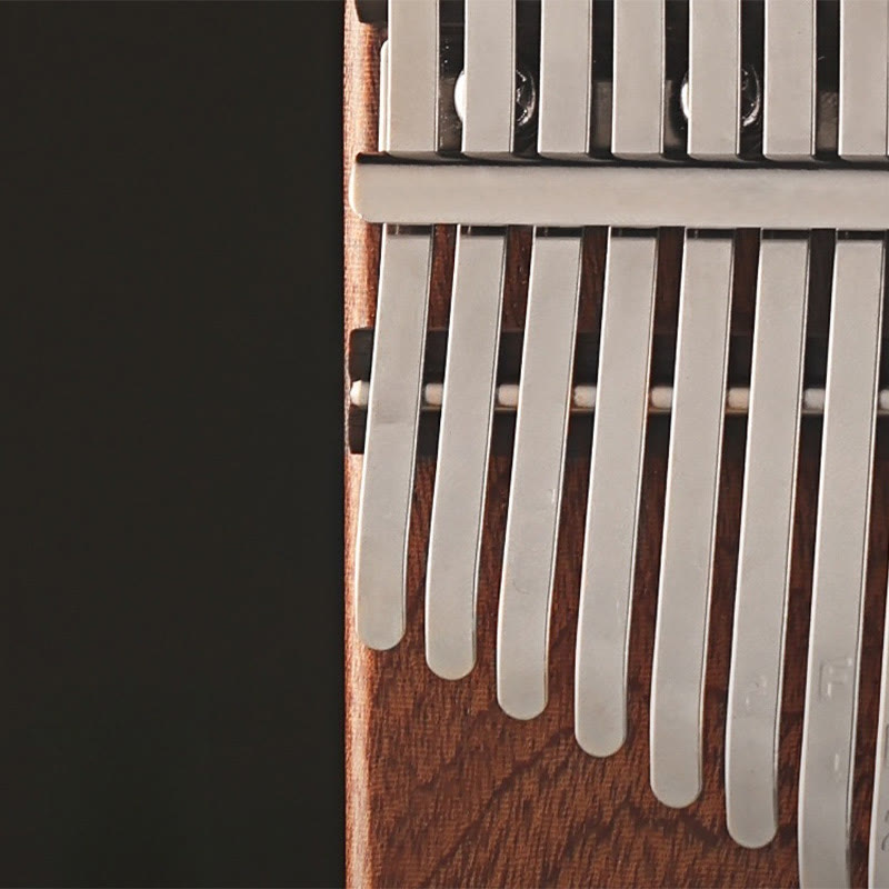 Kalimba 21 touches en bois de santal jaune - Musique de méditation