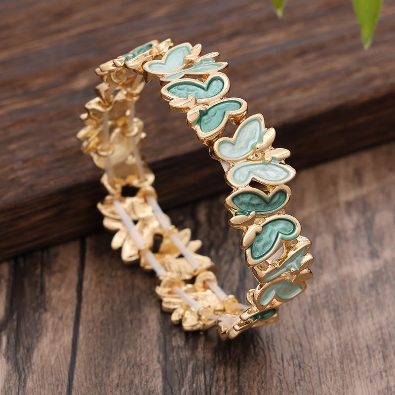 Colorful Butterfly Alloy Spiritual Bracelet for Freedom