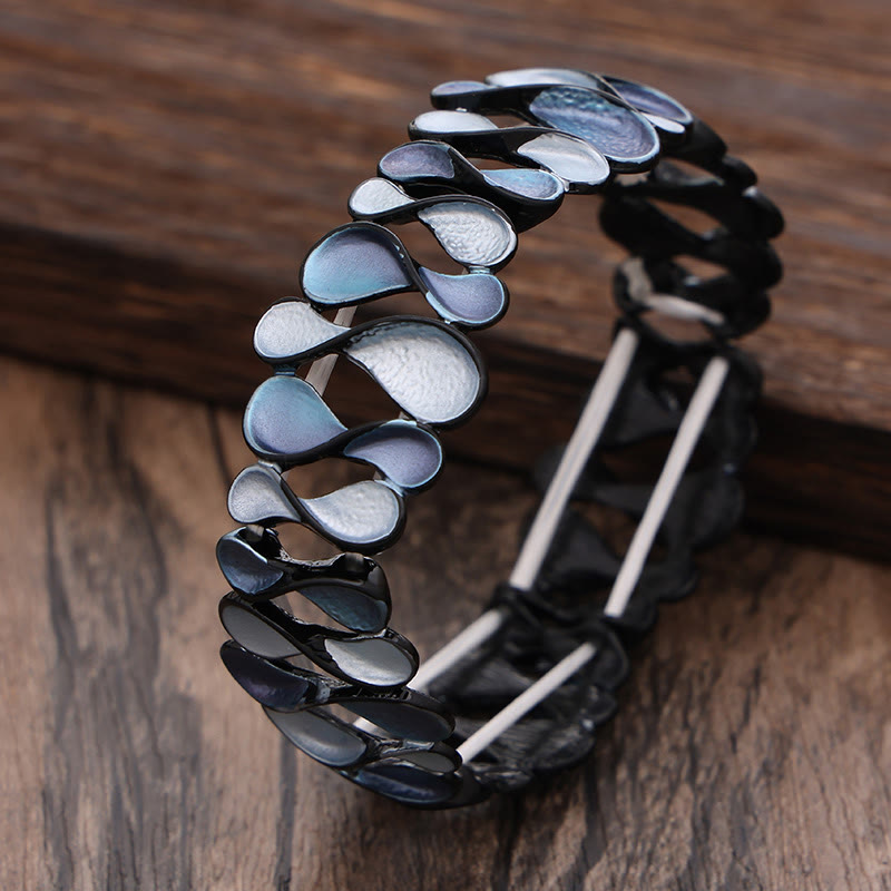 Colorful 8-Shaped Copper Alloy Spiritual Healing Bracelet