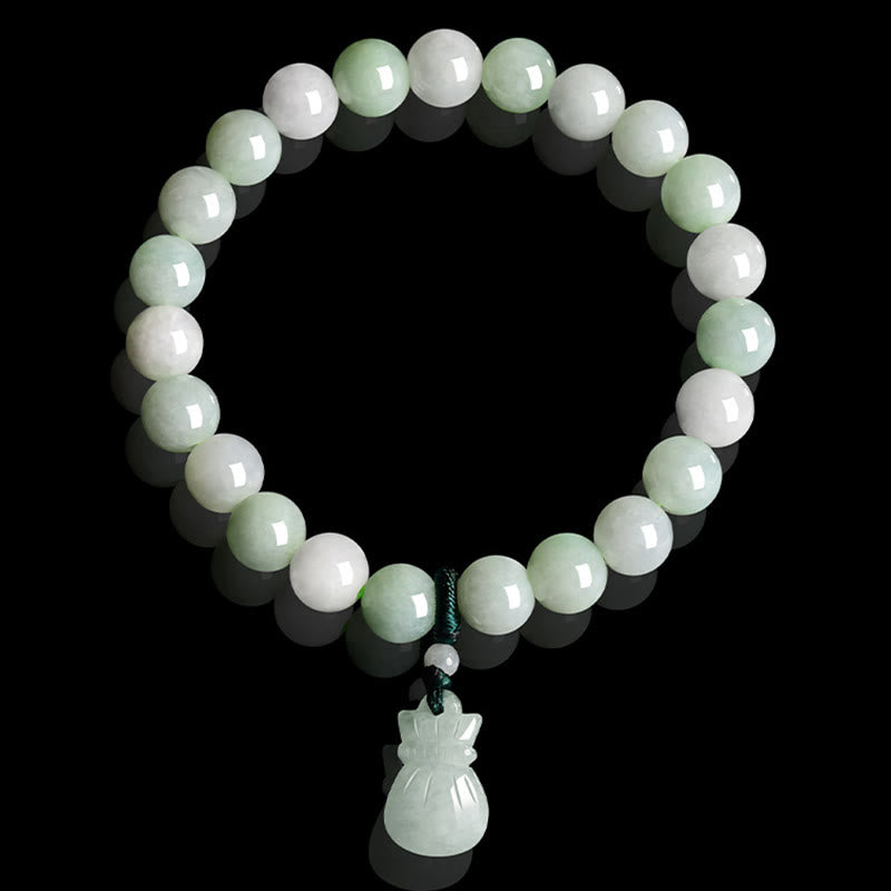Bracelet porte-bonheur en jade pour la chance et la prospérité