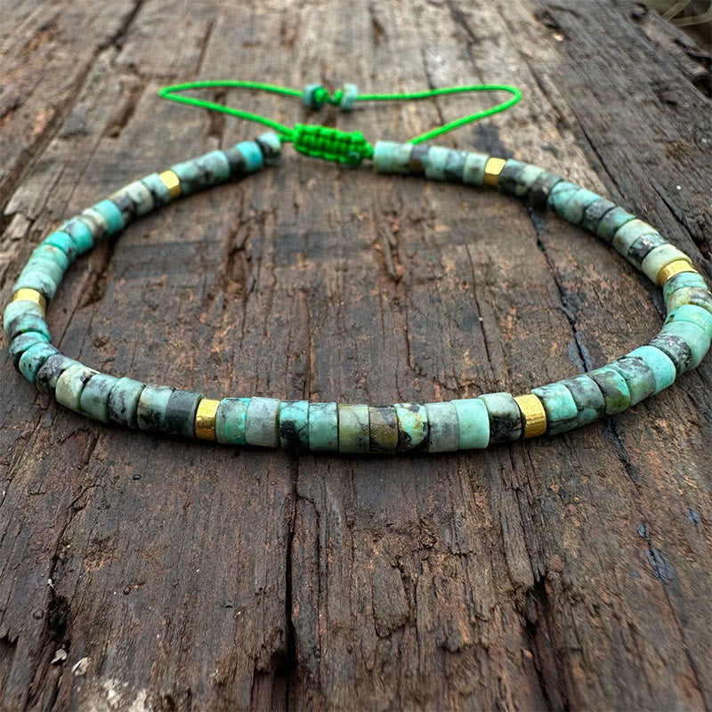 Turquoise Purification Bead Bracelet for Spiritual Balance
