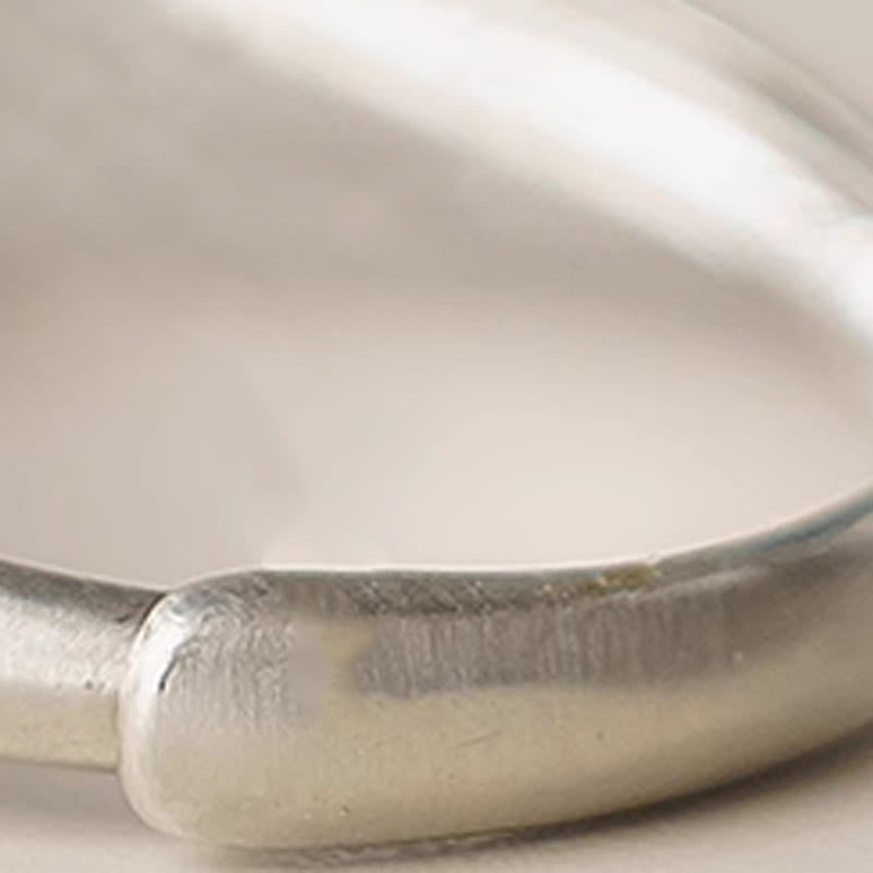 Bague réglable en citrine en argent sterling 925 pour la protection