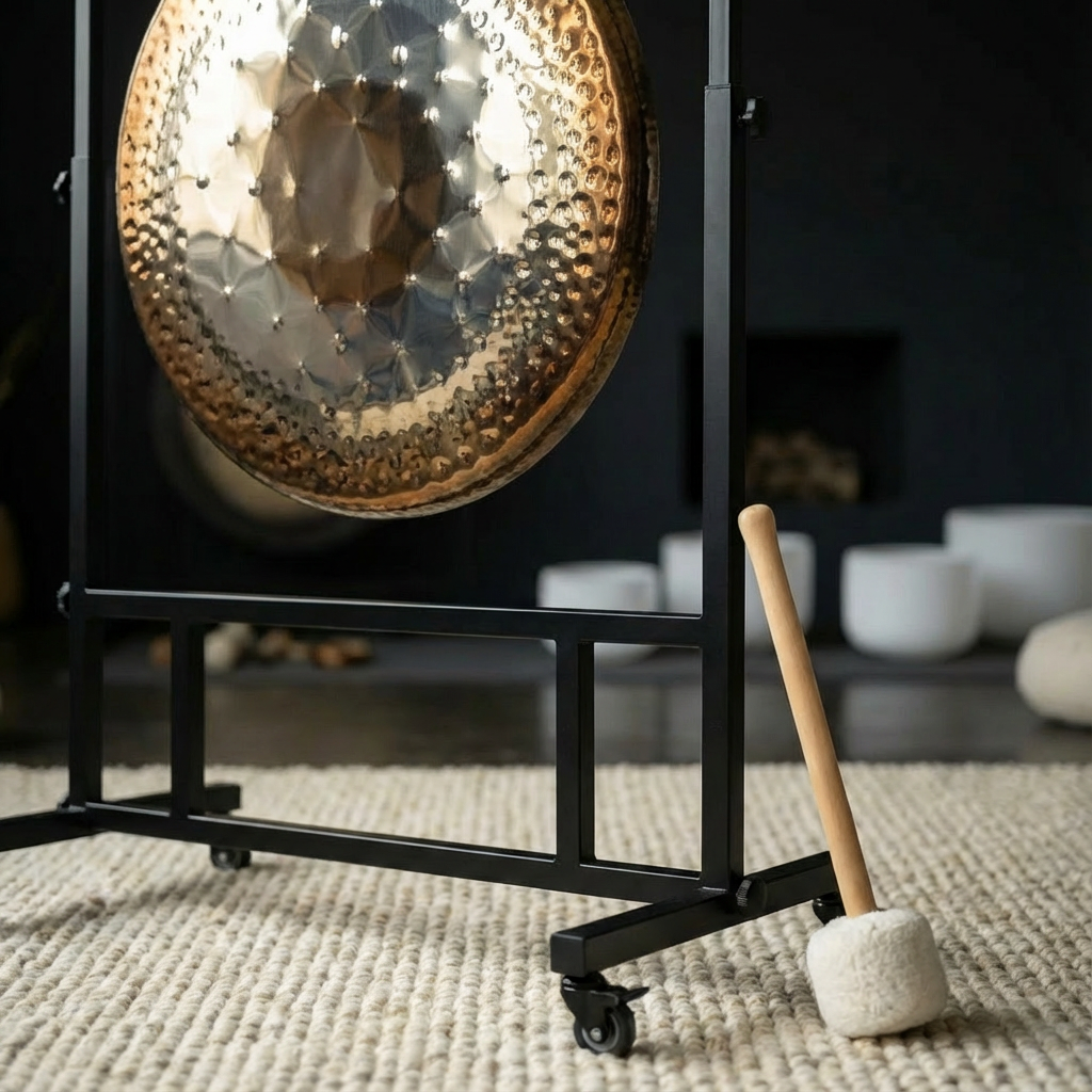 Instrument de méditation Chau Gong miroir de 18 à 36 pouces