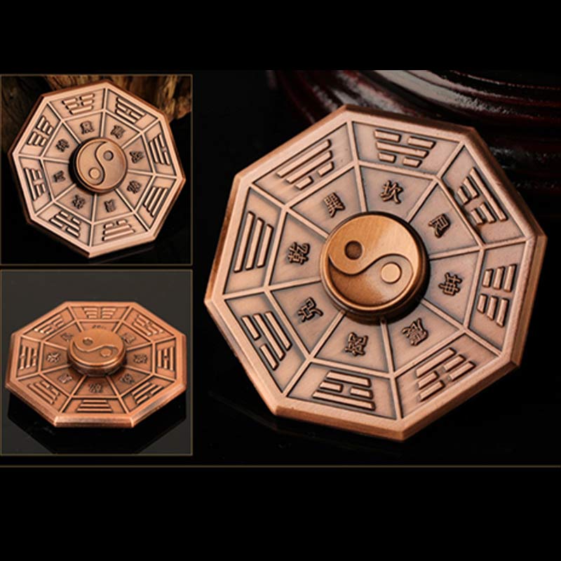 Décoration Tai Chi Fidget Spinner pour soulager le stress