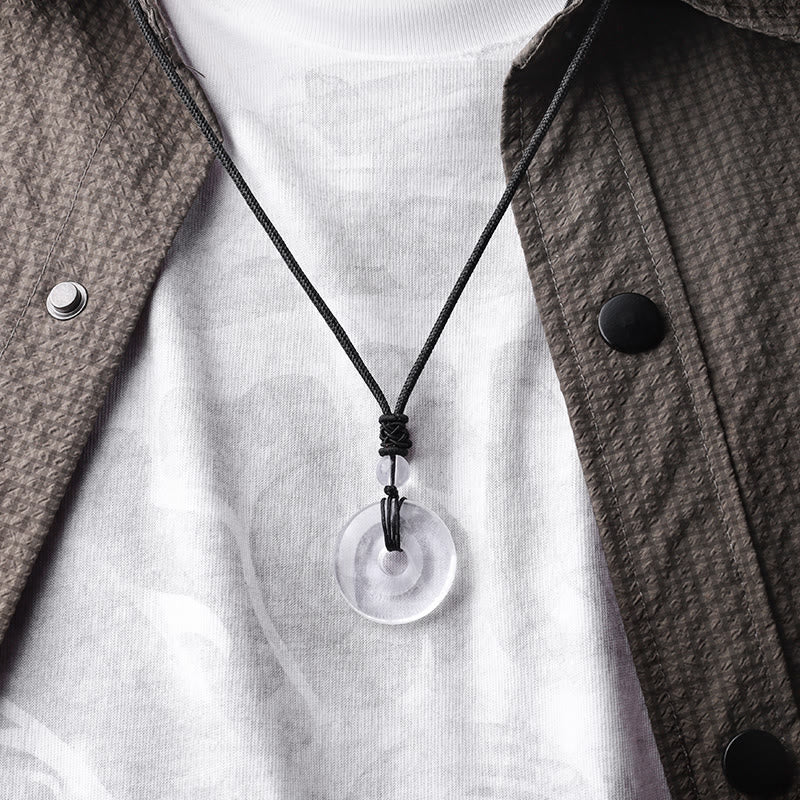 Unisex Spiritual Lucky Coin Pendant Necklace