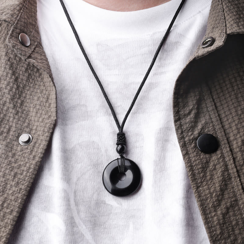 Unisex Spiritual Lucky Coin Pendant Necklace