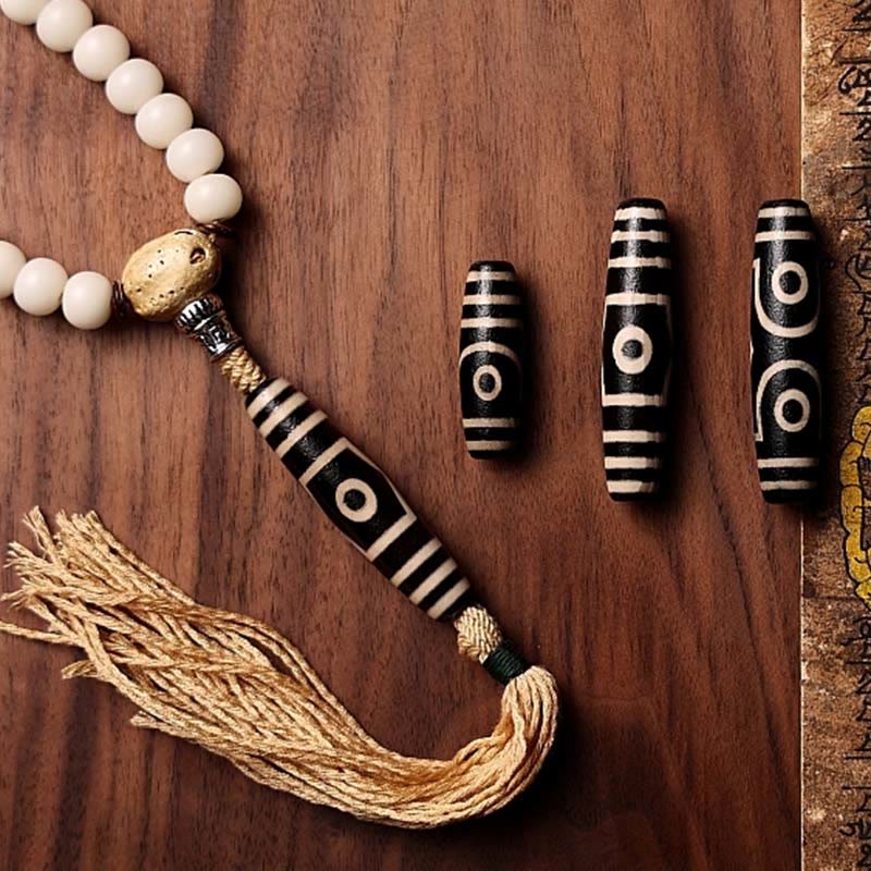 108 Bead Bodhi Seed Mala Bracelet for Wealth & Balance