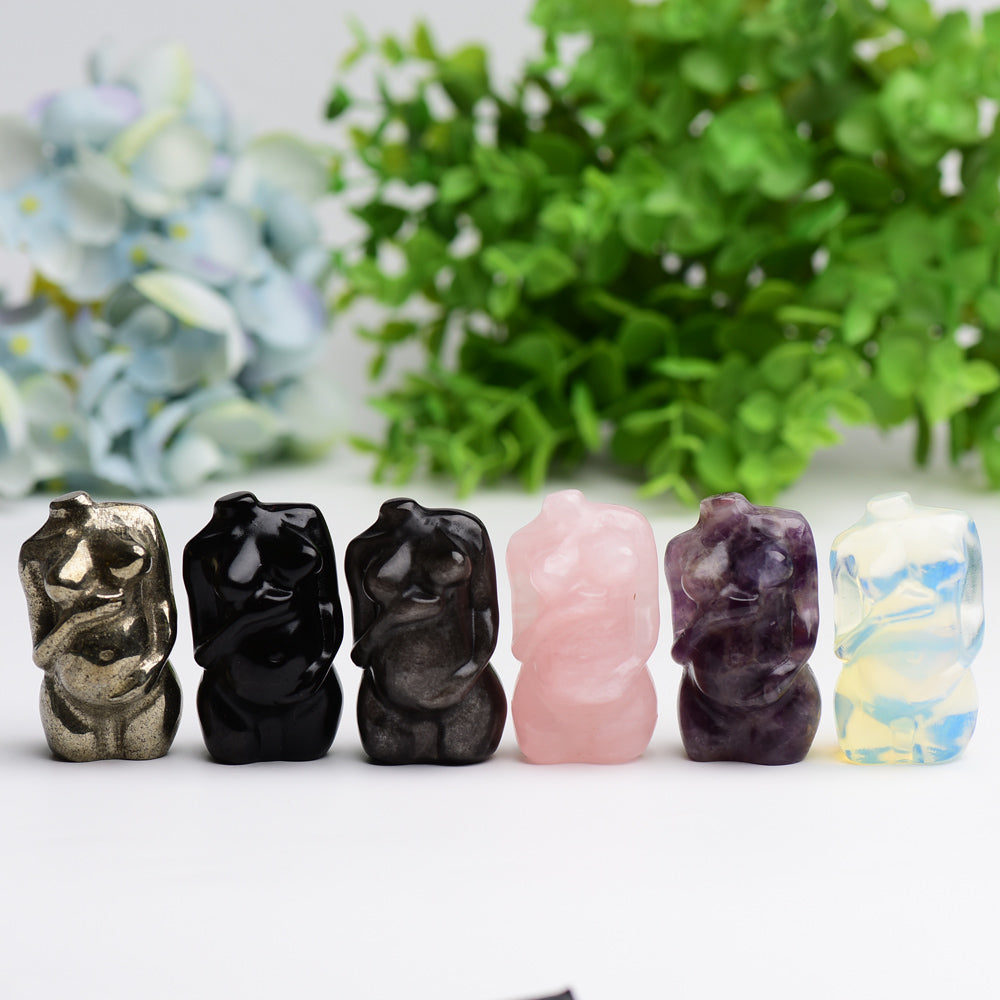 2.2 inch Crystal Figurine Carving with Healing Properties