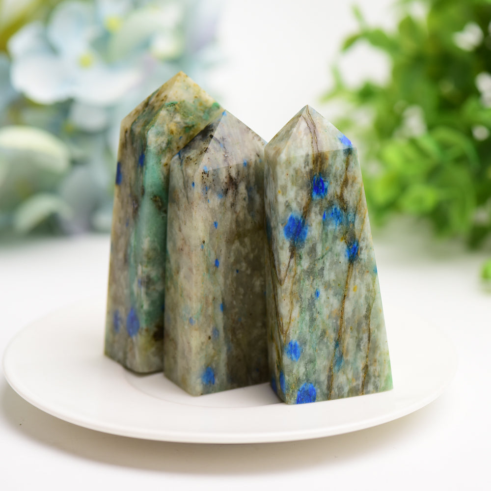 2.5-3.3 inch K2 Crystal Tower for Spiritual Healing