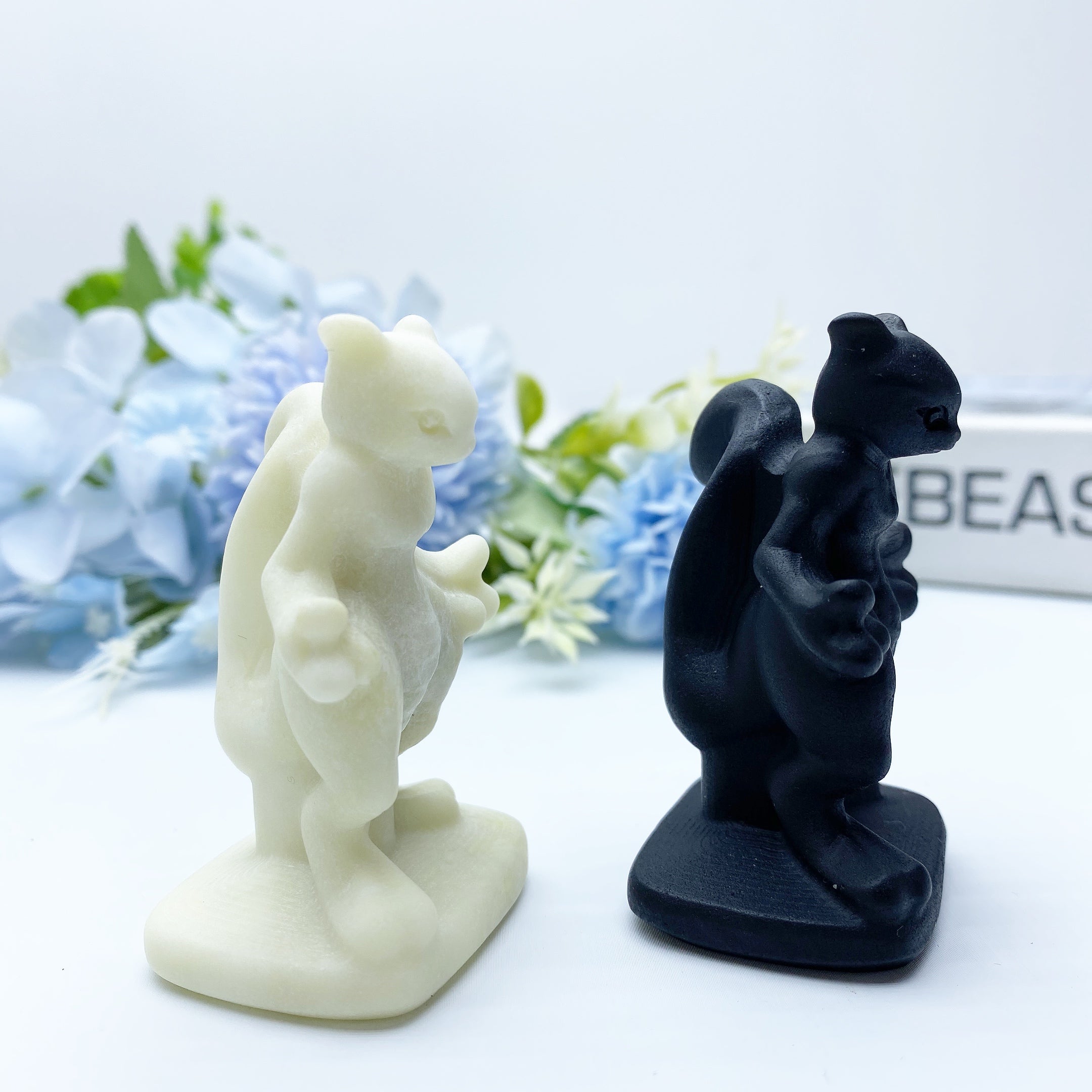 2.5" Black Obsidian and Serpentine Animal Figurines | Spirit Totems