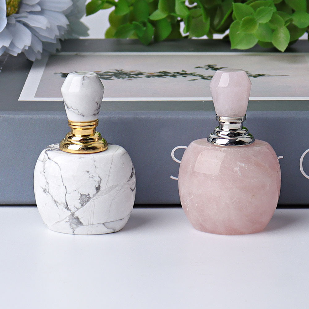 Flacon de parfum en cristal de 2,5 pouces, forme libre