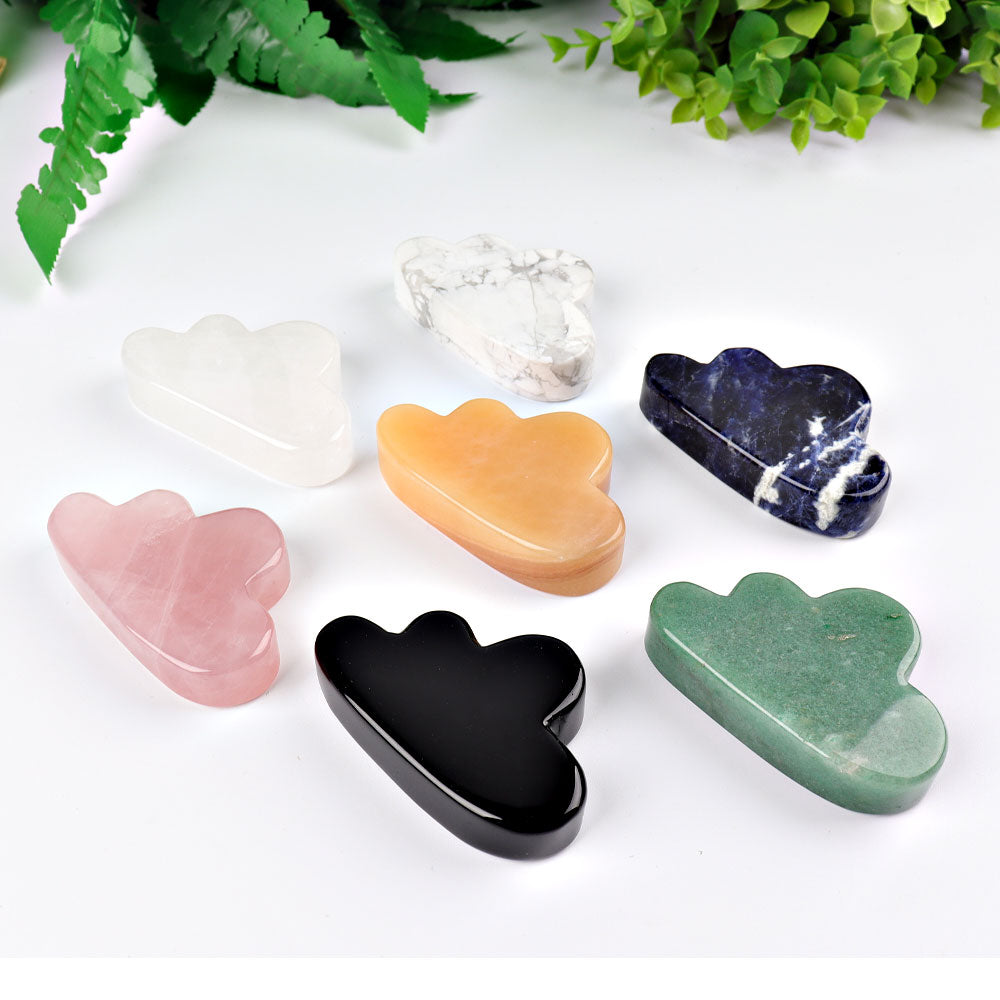 Figurines en cristal nuage de 2,7 à 3 pouces pour la guérison