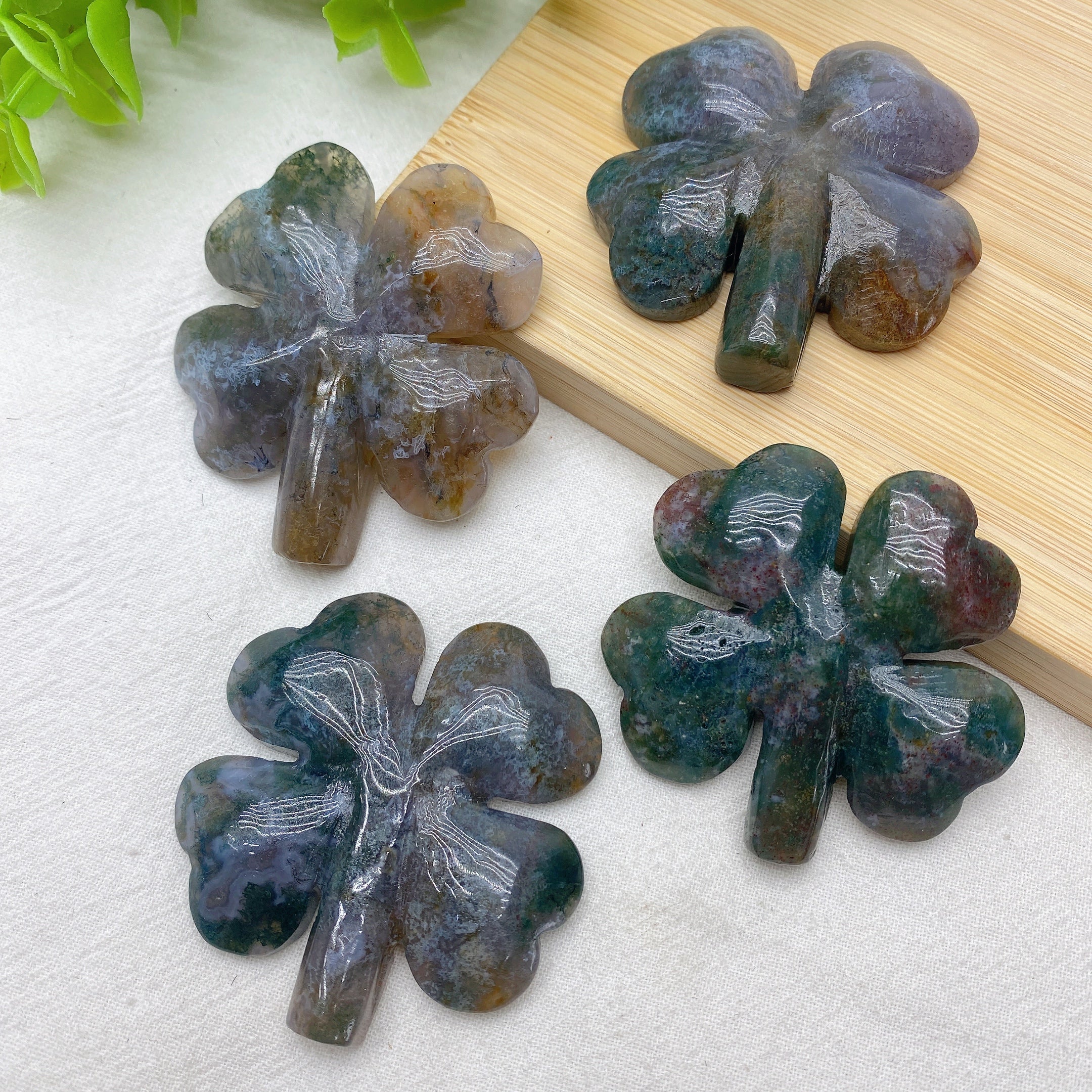 2-Inch Mixed Crystal Butterfly Figurine for Healing Energy