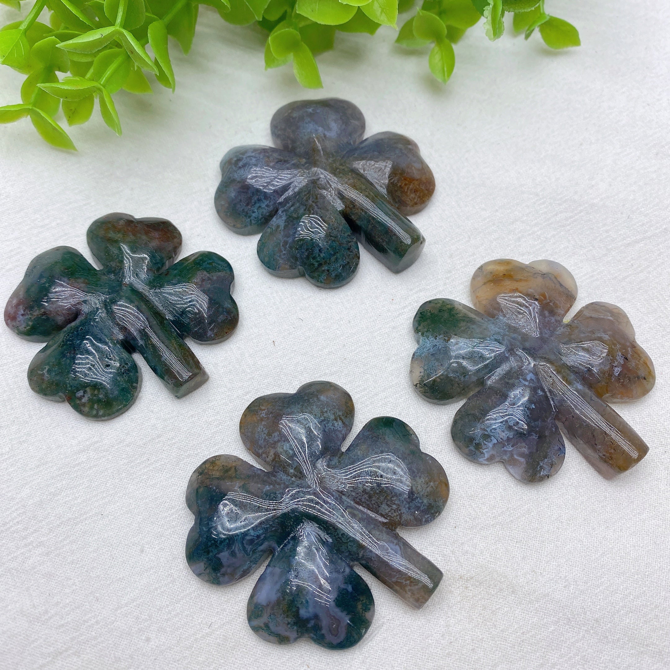 2-Inch Mixed Crystal Butterfly Figurine for Healing Energy