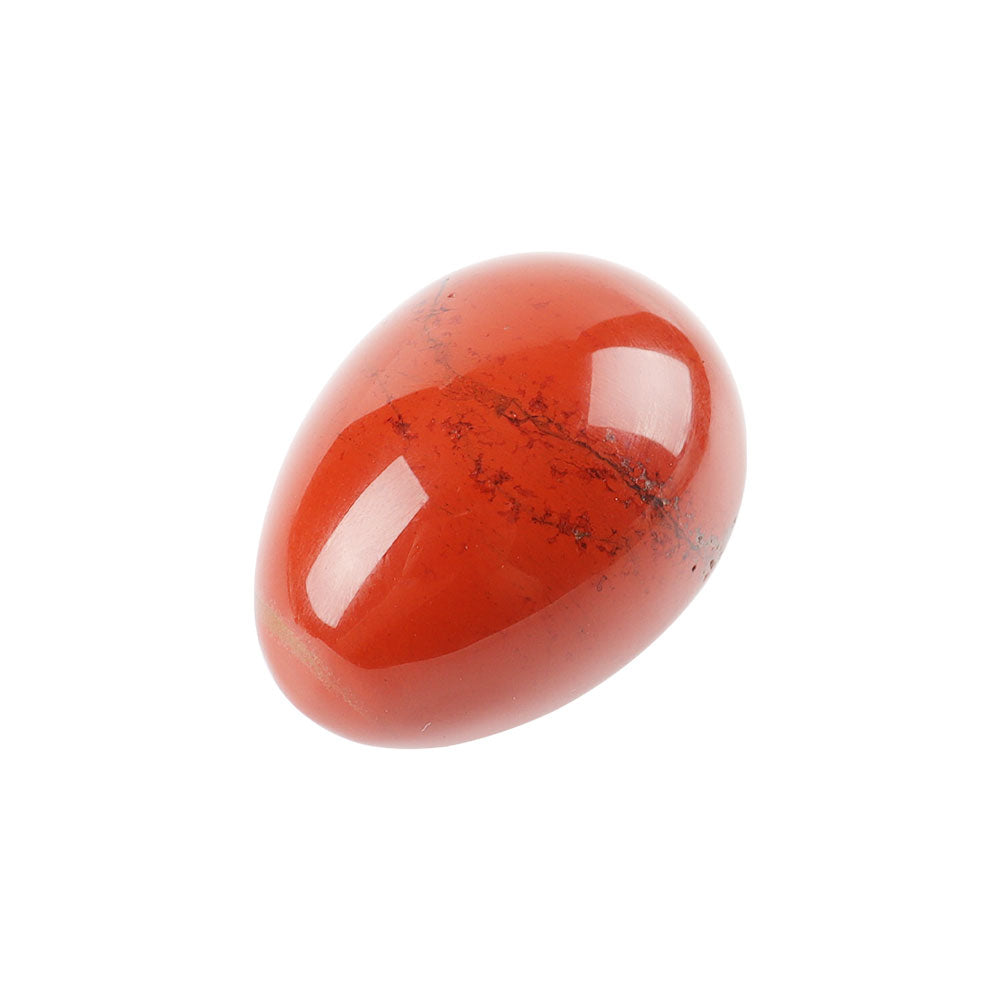 Pierre de palmier en jaspe rouge de 5 cm pour l'ancrage et la méditation