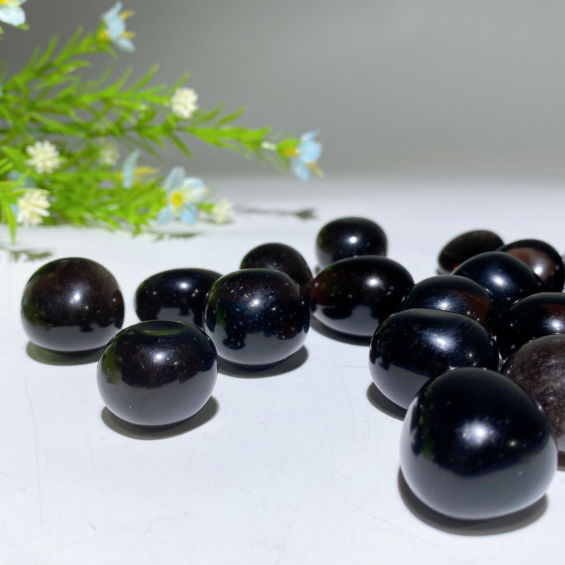 Pierres roulées Apache de 20 à 25 mm pour la guérison et l'énergie