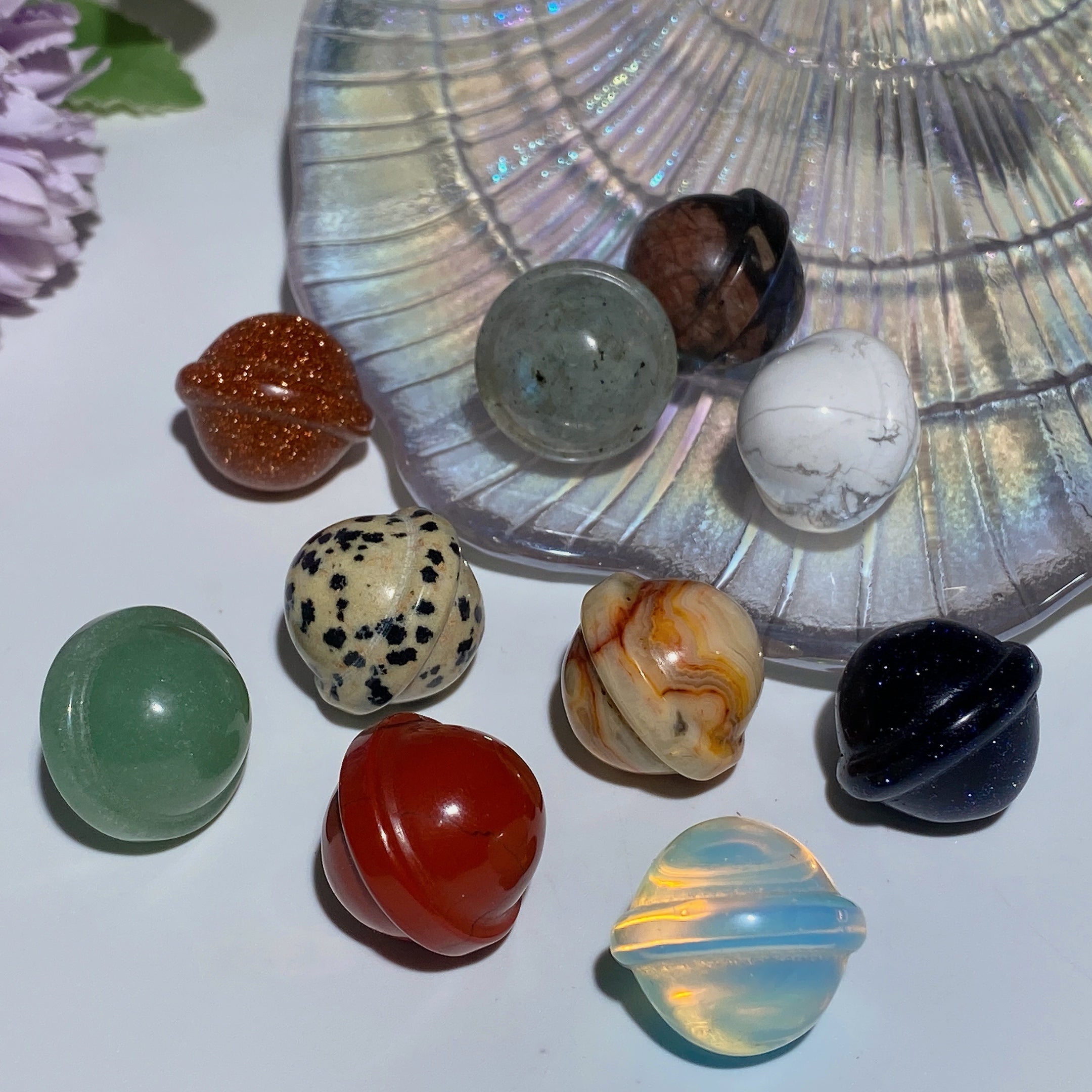 20mm Mixed Crystal Healing Spheres for Energy & Balance