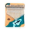 Kalimba (piano à Pouce) En Noyer Noir De Luxe - 34 Touches, Clé De Do, Avec Micro Et Accessoires - Idéal Pour Débutants Et Musiciens - 6