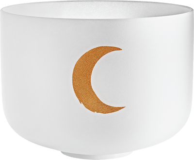 Bol chantant planétaire en cristal de 30 cm (210,42 Hz)